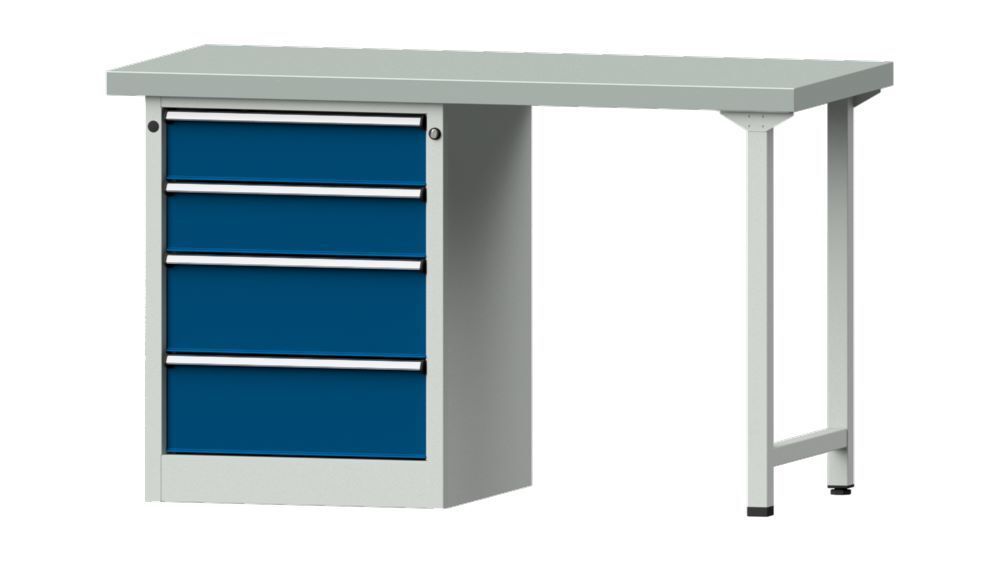 Produktbild Anke Kombiwerkbank 1500 x 900 mm Blechbelag V1500 Modell 816 V