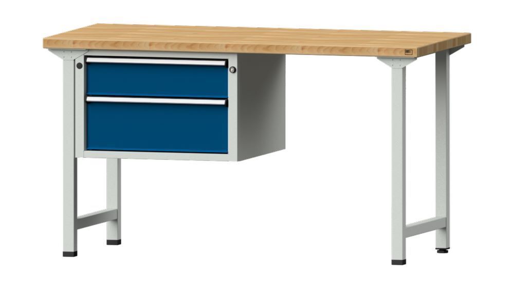 Anke Kombiwerkbank 1500 x 840 mm Buchenplatte Massiv V1500 Modell 607 V