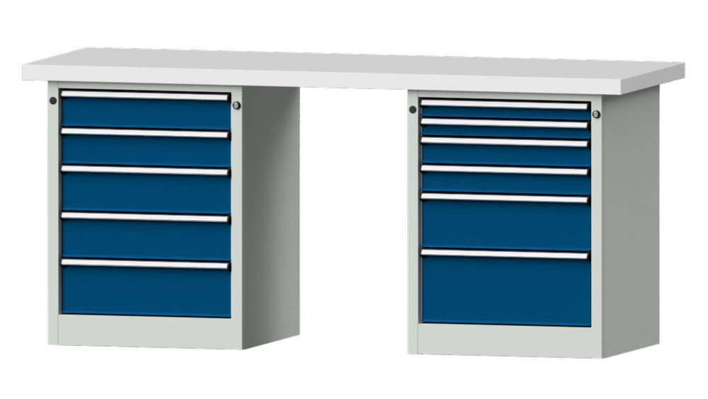 Anke Kombiwerkbank Serie V 2000 Modell 841 V Breite 2000 x Tiefe 700 x Höhe 900 mm Produktbild Anke Kombiwerkbank Serie V 2000 Modell 841 V Breite 2000 x Tiefe 700 x Höhe 900 mm