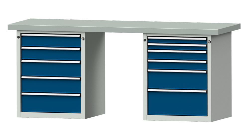 Anke Kombiwerkbank Serie V 2000 Modell 841 V Höhe 850 mm Breite 2000 mm Produktbild Anke Kombiwerkbank Serie V 2000 Modell 841 V Höhe 850 mm Breite 2000 mm