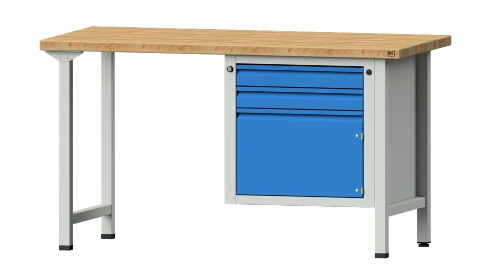 Anke Kombiwerkbank 1500 mm breit 2 Türen Serie E 1500 Modell 702 E Produktbild Anke Kombiwerkbank 1500 mm breit 2 Türen Serie E 1500 Modell 702 E