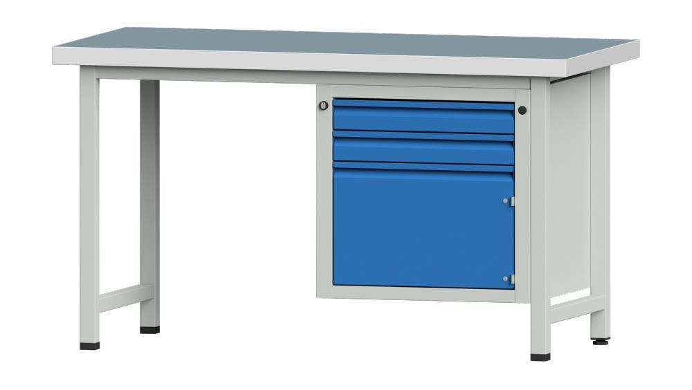 Anke Kombiwerkbank 1500 x 850 mm Serie E 1500 Modell 702 E Produktbild Anke Kombiwerkbank 1500 x 850 mm Serie E 1500 Modell 702 E