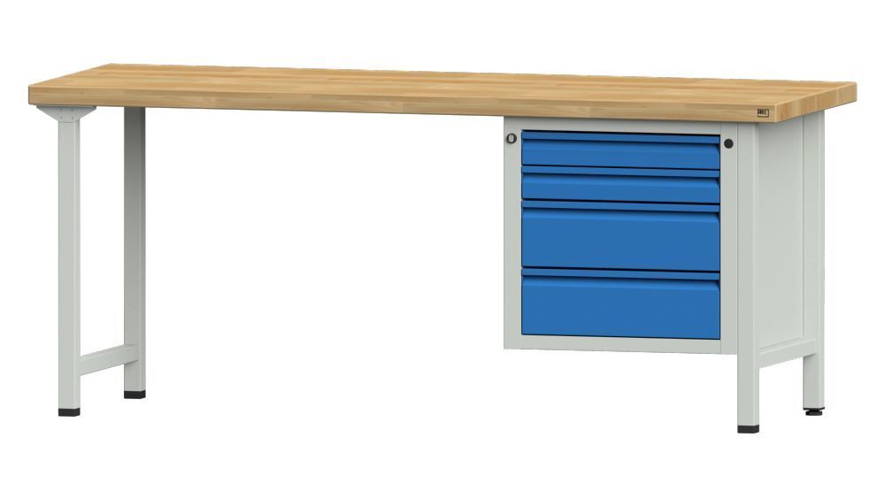 Anke Kombiwerkbank 2 x 85 und 2 x 170 Schubladen Serie E 2000 Modell 727 E Produktbild Anke Kombiwerkbank 2 x 85 und 2 x 170 Schubladen Serie E 2000 Modell 727 E