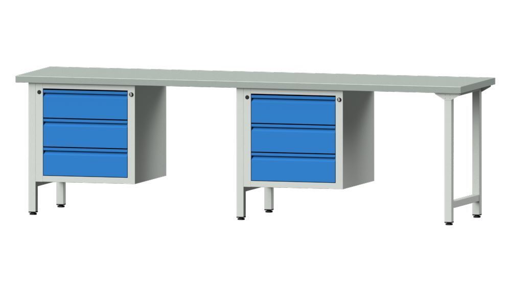 Produktbild Anke Kombiwerkbank Arbeitshöhe 840 mm Serie E 2800 Modell 736 E