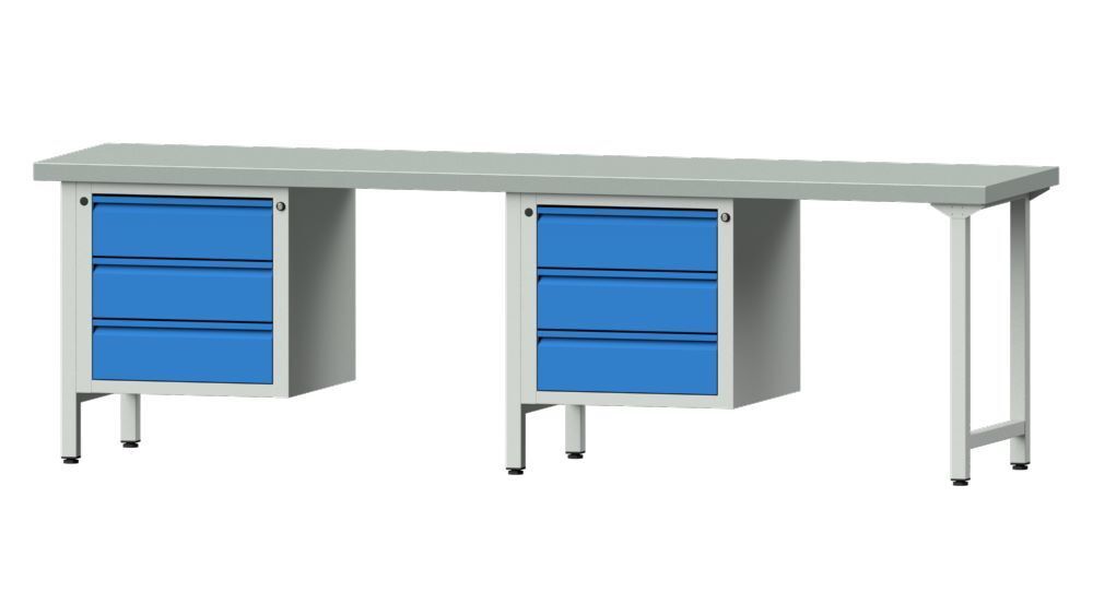 Anke Kombiwerkbank Arbeitshöhe 850 mm Serie E 2800 Modell 736 E Produktbild Anke Kombiwerkbank Arbeitshöhe 850 mm Serie E 2800 Modell 736 E