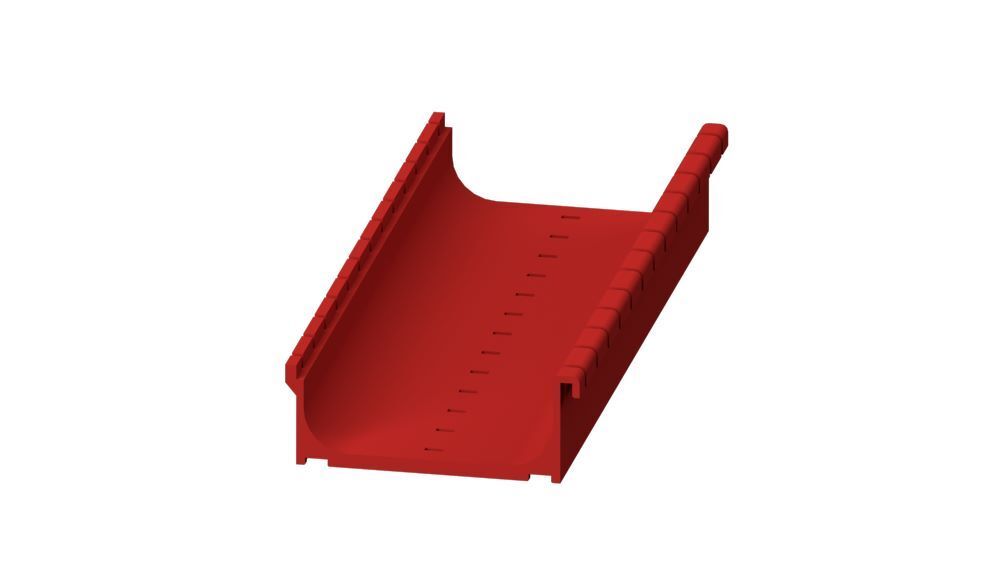 Anke Mulde breit für Muldenplatte 67,5 x 196 x 30,5 mm Produktbild Anke Mulde breit für Muldenplatte 67,5 x 196 x 30,5 mm