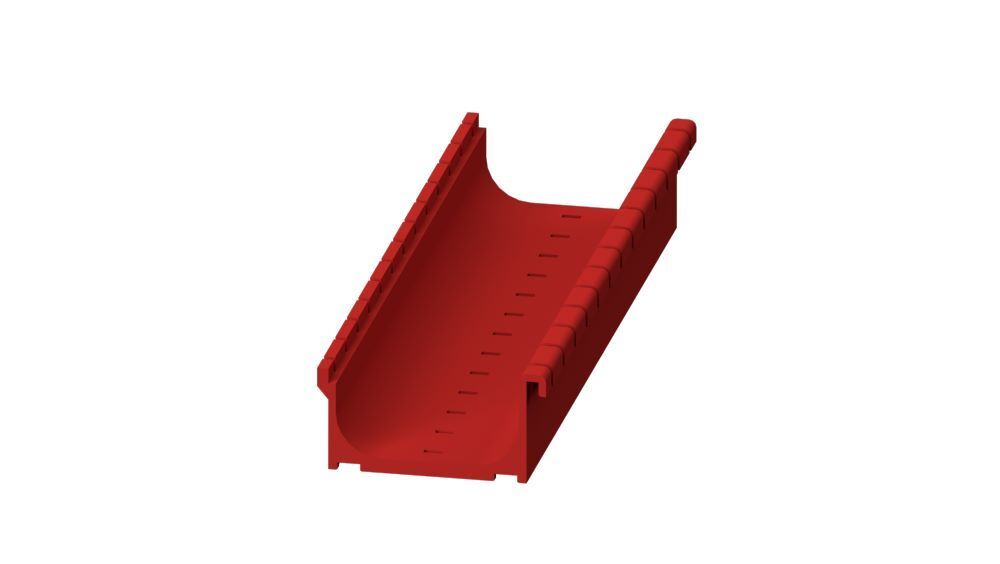 Anke Mulde mittel für Muldenplatte 49 x 196 x 30,5 mm Produktbild Anke Mulde mittel für Muldenplatte 49 x 196 x 30,5 mm