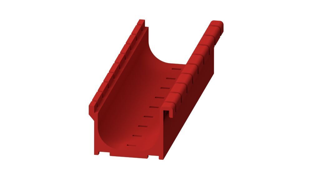 Anke Mulde schmal für Muldenplatte 34 x 16 x 30,5 mm Produktbild Anke Mulde schmal für Muldenplatte 34 x 16 x 30,5 mm