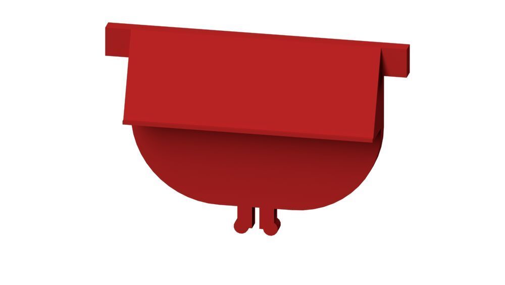 Anke Muldensteckwand schmal Breite 34 mm Produktbild Anke Muldensteckwand schmal Breite 34 mm