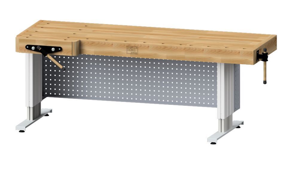 Anke Profi Hobelbank  2000x850x700-1000 mm mit Zangen Modell 163 elektrisch Produktbild Anke Profi Hobelbank  2000x850x700-1000 mm mit Zangen Modell 163 elektrisch