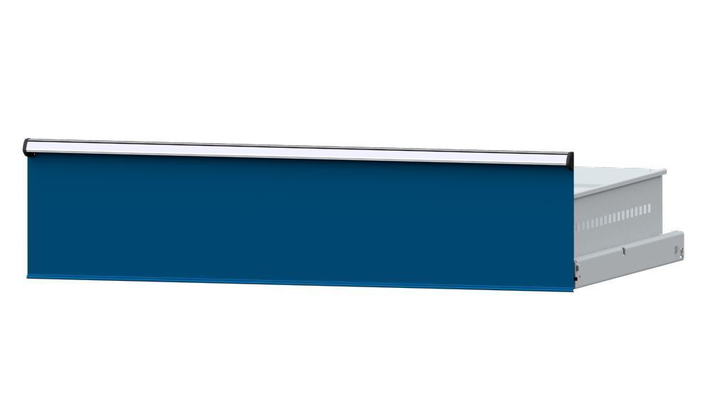 Anke Schublade 1 x 240 modulares Schranksystem RAL 5010 Produktbild Anke Schublade 1 x 240 modulares Schranksystem RAL 5010