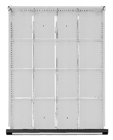Anke Schubladeneinteilungssatz 1/4T für Schublade 410 x 540 mm für FH 180-360 mm Produktbild Anke Schubladeneinteilungssatz 1/4T für Schublade 410 x 540 mm für FH 180-360 mm