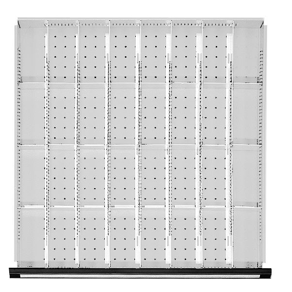 Anke Schubladeneinteilungssatz 1/8T für Schublade 600 x 600 mm für FH 60 mm Produktbild Anke Schubladeneinteilungssatz 1/8T für Schublade 600 x 600 mm für FH 60 mm