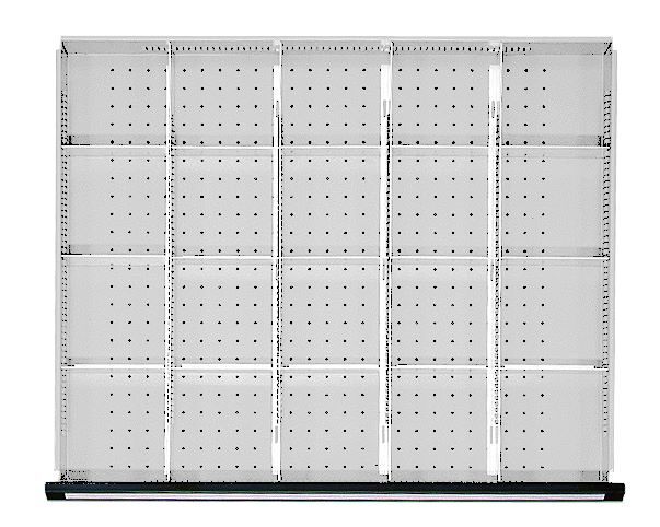 Anke Schubladeneinteilungssatz 1/5T für Schublade 750 x 600 mm für FH 180-360 mm Produktbild Anke Schubladeneinteilungssatz 1/5T für Schublade 750 x 600 mm für FH 180-360 mm