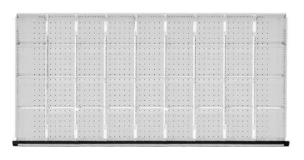 Anke Schubladeneinteilungssatz 1/9T für Schublade 900 x 600 mm für FH 90-150 mm Produktbild Anke Schubladeneinteilungssatz 1/9T für Schublade 900 x 600 mm für FH 90-150 mm