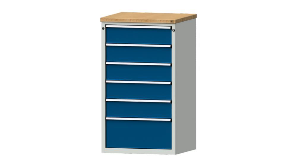 Anke Schubladenschrank 765 x 700 x 1320 mm Serie V 760 Modell 4003 V Produktbild Anke Schubladenschrank 765 x 700 x 1320 mm Serie V 760 Modell 4003 V