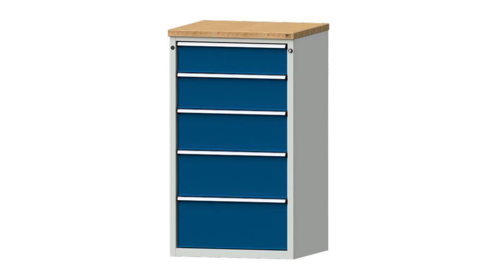 Anke Schubladenschrank 765 x 700 x 1320 mm Buchenplatte V 760 Modell 4007 V Produktbild Anke Schubladenschrank 765 x 700 x 1320 mm Buchenplatte V 760 Modell 4007 V