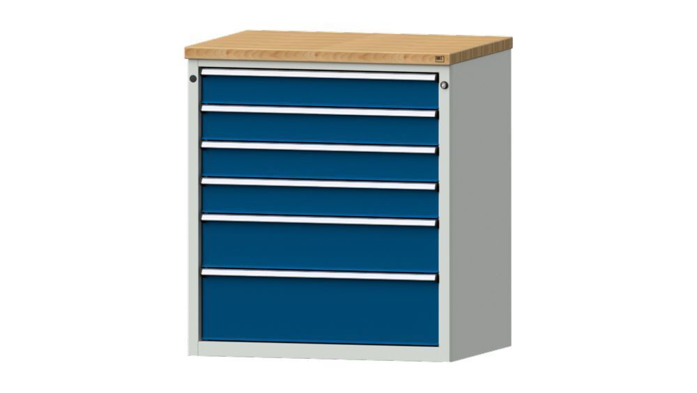 Anke Schubladenschrank Serie V 910 Modell 3007 V B 915 x T 700 x H 1020 mm Produktbild Anke Schubladenschrank Serie V 910 Modell 3007 V B 915 x T 700 x H 1020 mm