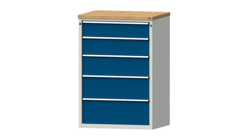 Anke Schubladenschrank Serie V 910 Modell 4007 V mit 5 Schubladen Produktbild Anke Schubladenschrank Serie V 910 Modell 4007 V mit 5 Schubladen