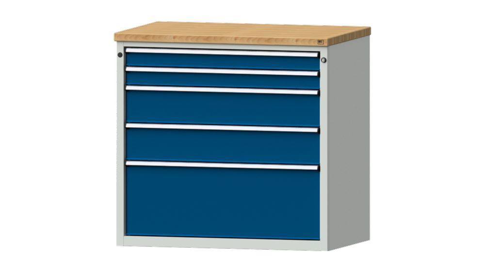 Anke Schubladenschrank 1065 x 1020 mm mit 5 Schubladen V 1060 Modell 3009 V Produktbild Anke Schubladenschrank 1065 x 1020 mm mit 5 Schubladen V 1060 Modell 3009 V
