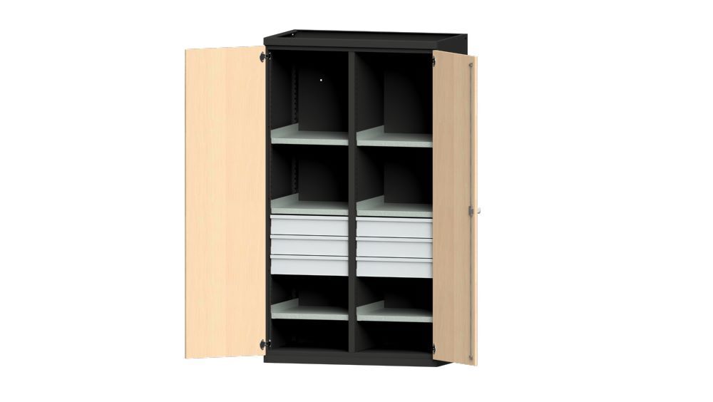 Anke Schwerlastschrank Serie VH Modell 203 VH mit 6 Einlegeboden Höhe 1950 mm Produktbild Anke Schwerlastschrank Serie VH Modell 203 VH mit 6 Einlegeboden Höhe 1950 mm