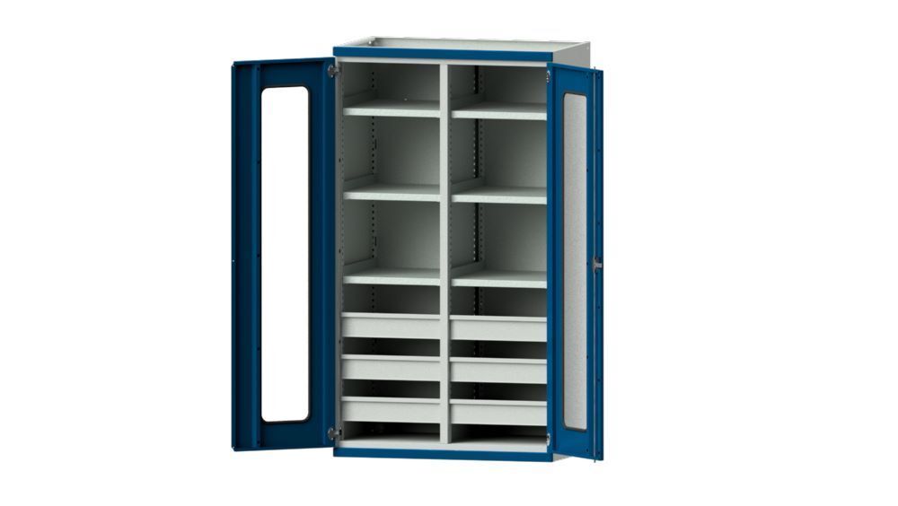 Anke Schwerlastschrank Flügeltüren aus Plexiglas Serie V Modell 203 Anke Schwerlastschrank Flügeltüren aus Plexiglas Serie V Modell 203