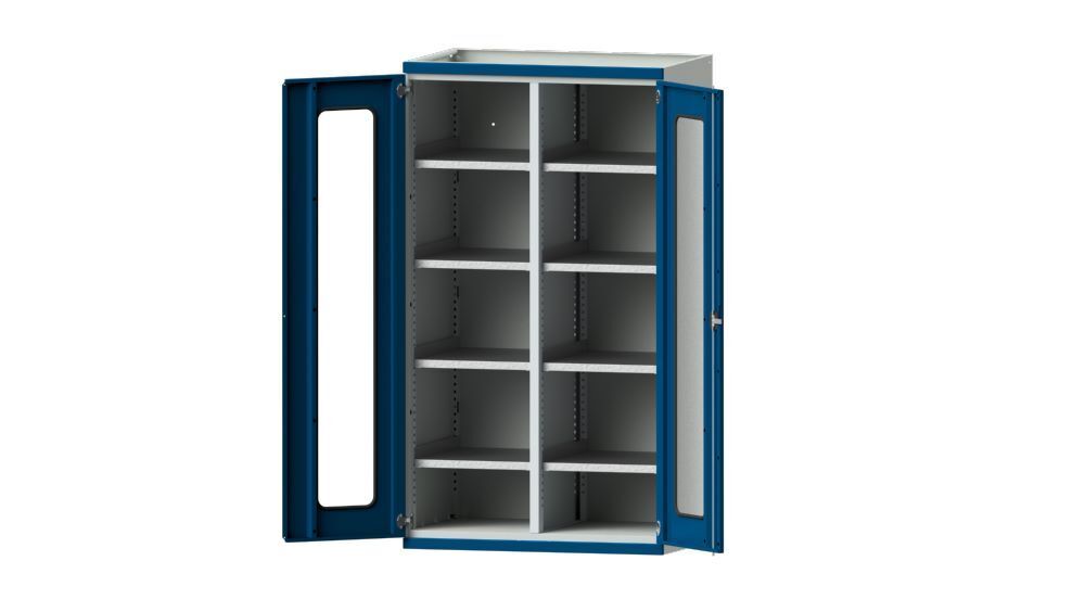 Anke Schwerlastschrank 1085 x 690 x 1950 mm mit Mittelwand Serie V Modell 201 Produktbild Anke Schwerlastschrank 1085 x 690 x 1950 mm mit Mittelwand Serie V Modell 201