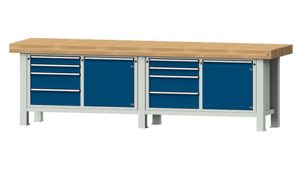 Anke Schwerlastwerkbank 3000 x 800 x 900 mm Modell 131 VS Produktbild Anke Schwerlastwerkbank 3000 x 800 x 900 mm Modell 131 VS