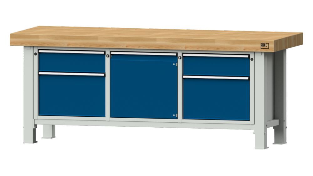 Anke Schwerlastwerkbank 2250 x 800 x 900 mm Modell 221 VS Produktbild Anke Schwerlastwerkbank 2250 x 800 x 900 mm Modell 221 VS