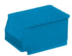 Anke Sichtlagerkasten SB 4 blau 150 x 130 x 230 mm Produktbild Anke Sichtlagerkasten SB 4 blau 150 x 130 x 230 mm