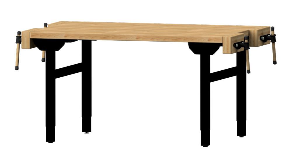 Anke Universalwerkbank 1500x1000x750-1050 mm Modell 533 4 Arbeitsplätze BMP 50 mm Produktbild Anke Universalwerkbank 1500x1000x750-1050 mm Modell 533 4 Arbeitsplätze BMP 50 mm