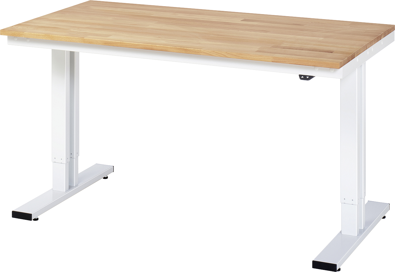 Produktbild RAU Werktisch adlatus 300 Buche Massiv Platte 1500 x 800 mm