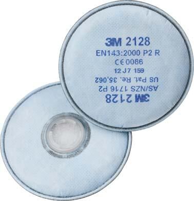 3M Ersatzfilter 2128, P2R mit Aktivkohle 3M Ersatzfilter 2128, P2R mit Aktivkohle