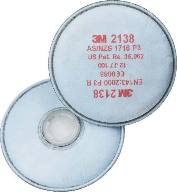 3M Ersatzfilter 2138, P3R mit Aktivkohle Produktbild 3M Ersatzfilter 2138, P3R mit Aktivkohle
