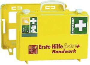 Söhngen Erste-Hilfe-Koffer Extra+Handwerk, DIN 13157, gelb Produktbild Söhngen Erste-Hilfe-Koffer Extra+Handwerk, DIN 13157, gelb