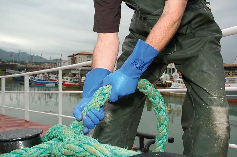 Showa Schutzhandschuh PVC 300 mm, 660, Gr. 10 Produktbild Showa Schutzhandschuh PVC 300 mm, 660, Gr. 10 bild 7