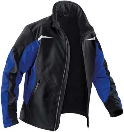 Kübler Softshell Jacke Pulsschlag Gr. 3XL, schwarz/kb.blau Produktbild Kübler Softshell Jacke Pulsschlag Gr. 3XL, schwarz/kb.blau