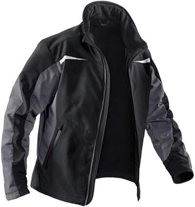 Kübler SoftshellJacke PulsschlagGr. 3XL, schwarz/anthrazit Produktbild Kübler SoftshellJacke PulsschlagGr. 3XL, schwarz/anthrazit