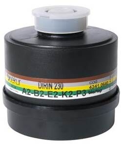 Ekastu Safety Mehrbereichskombifilter DIRIN 230, ABEK2-P3R D Produktbild Ekastu Safety Mehrbereichskombifilter DIRIN 230, ABEK2-P3R D