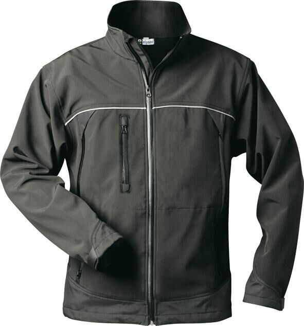 Elysee Jacke Alpha, Softshell, Gr. XXXL, schwarz Produktbild Elysee Jacke Alpha, Softshell, Gr. XXXL, schwarz bild 2