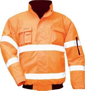 Safestyle Warnpilotenjacke Tom, Gr. M, orange Produktbild Safestyle Warnpilotenjacke Tom, Gr. M, orange