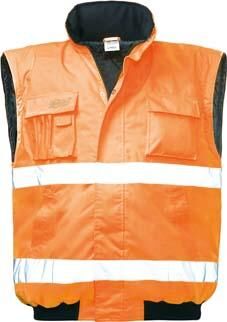 Safestyle Warnpilotenjacke Tom, Gr. 3XL, orange Produktbild Safestyle Warnpilotenjacke Tom, Gr. 3XL, orange bild 4