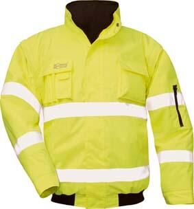 Safestyle Warnpilotenjacke Roland, Gr. XL, gelb Produktbild Safestyle Warnpilotenjacke Roland, Gr. XL, gelb