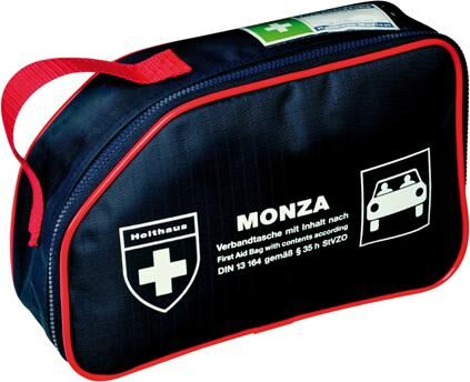 Holthaus Medical Kfz-Verbandtasche Monza, DIN 13164, blau Produktbild Holthaus Medical Kfz-Verbandtasche Monza, DIN 13164, blau