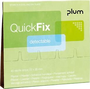 plum Nachfüllpackung QuickFix m. 45 Pflaster., blau Produktbild plum Nachfüllpackung QuickFix m. 45 Pflaster., blau