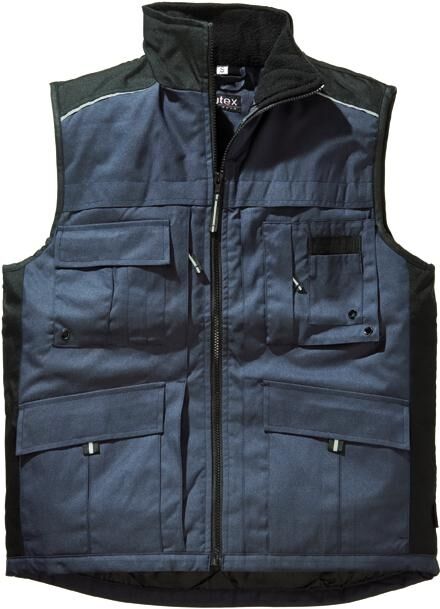 Weste Komet, Gr.L, navy/schwarz Produktbild Weste Komet, Gr.L, navy/schwarz