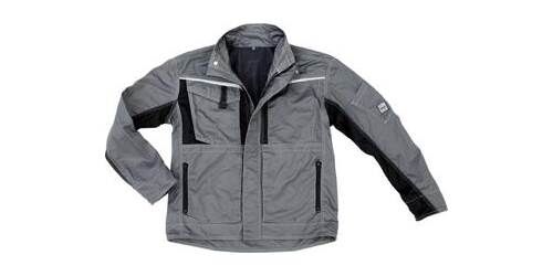 Excess Arbeitsjacke Champ, Gr. S, grau/schwarz Produktbild Excess Arbeitsjacke Champ, Gr. S, grau/schwarz