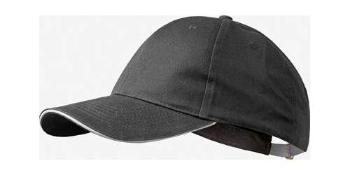 Basic Cap schwarz Produktbild Basic Cap schwarz