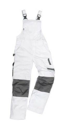 Excess Arbeitslatzhose Champ, Gr. 50, weiß/grau Produktbild Excess Arbeitslatzhose Champ, Gr. 50, weiß/grau
