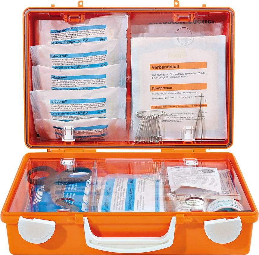 Söhngen Erste-Hilfe-Koffer San CD Standard, DIN 13157 Produktbild Söhngen Erste-Hilfe-Koffer San CD Standard, DIN 13157